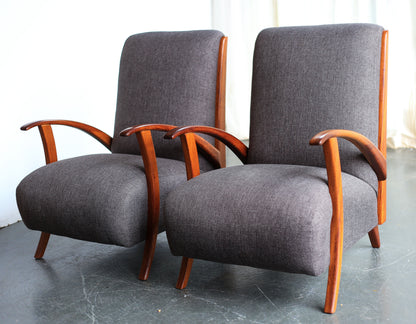 A Pair of 1950's 'Lionel' Chairs