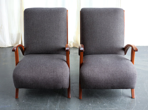 A Pair of 1950's 'Lionel' Chairs