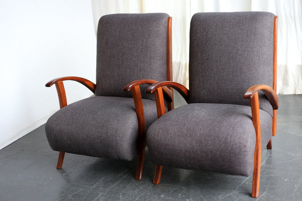 A Pair of 1950's 'Lionel' Chairs