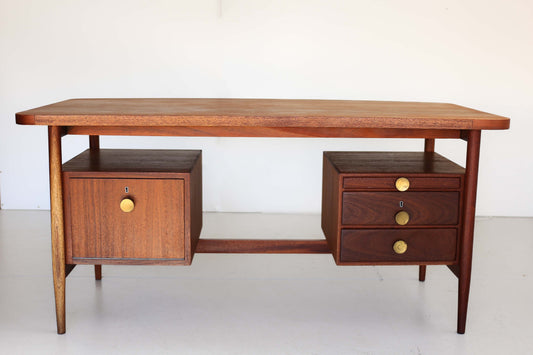 1960's Desk in the Scandinavian Modern Style