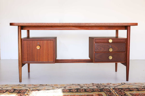 1960's Desk in the Scandinavian Modern Style