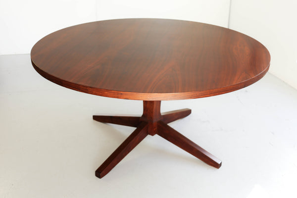 Round 1960's Kiaat Table