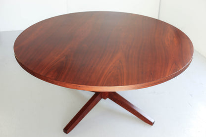 Round 1960's Kiaat Table