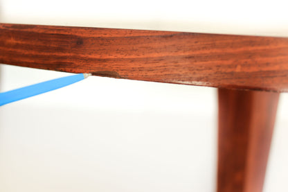 Round 1960's Kiaat Table