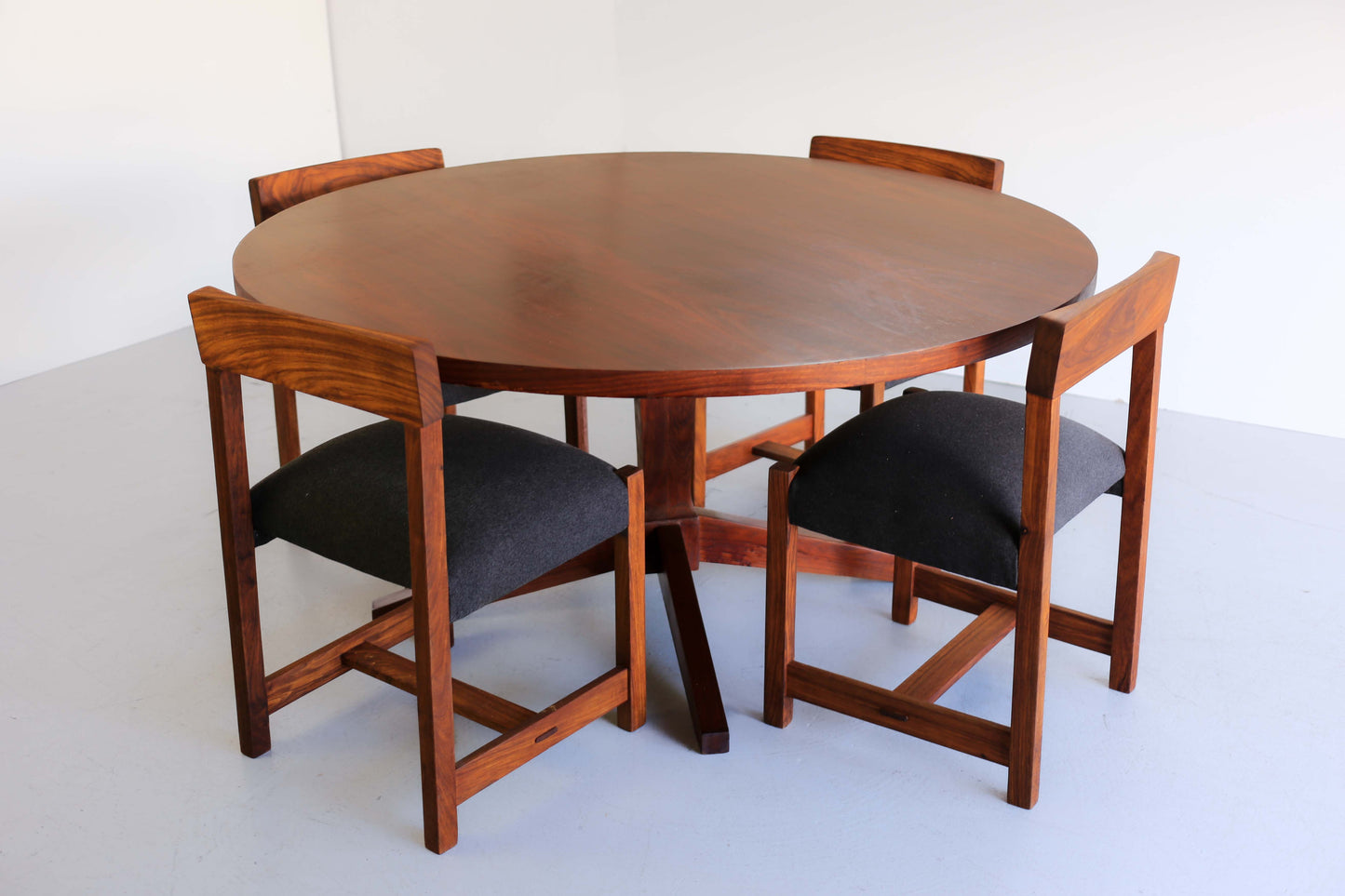 Set of Four 1970's Artecasa Dining Chairs