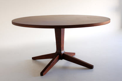 Round 1960's Kiaat Table