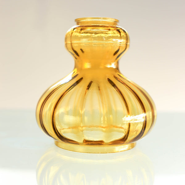 #4 Amber glass shade