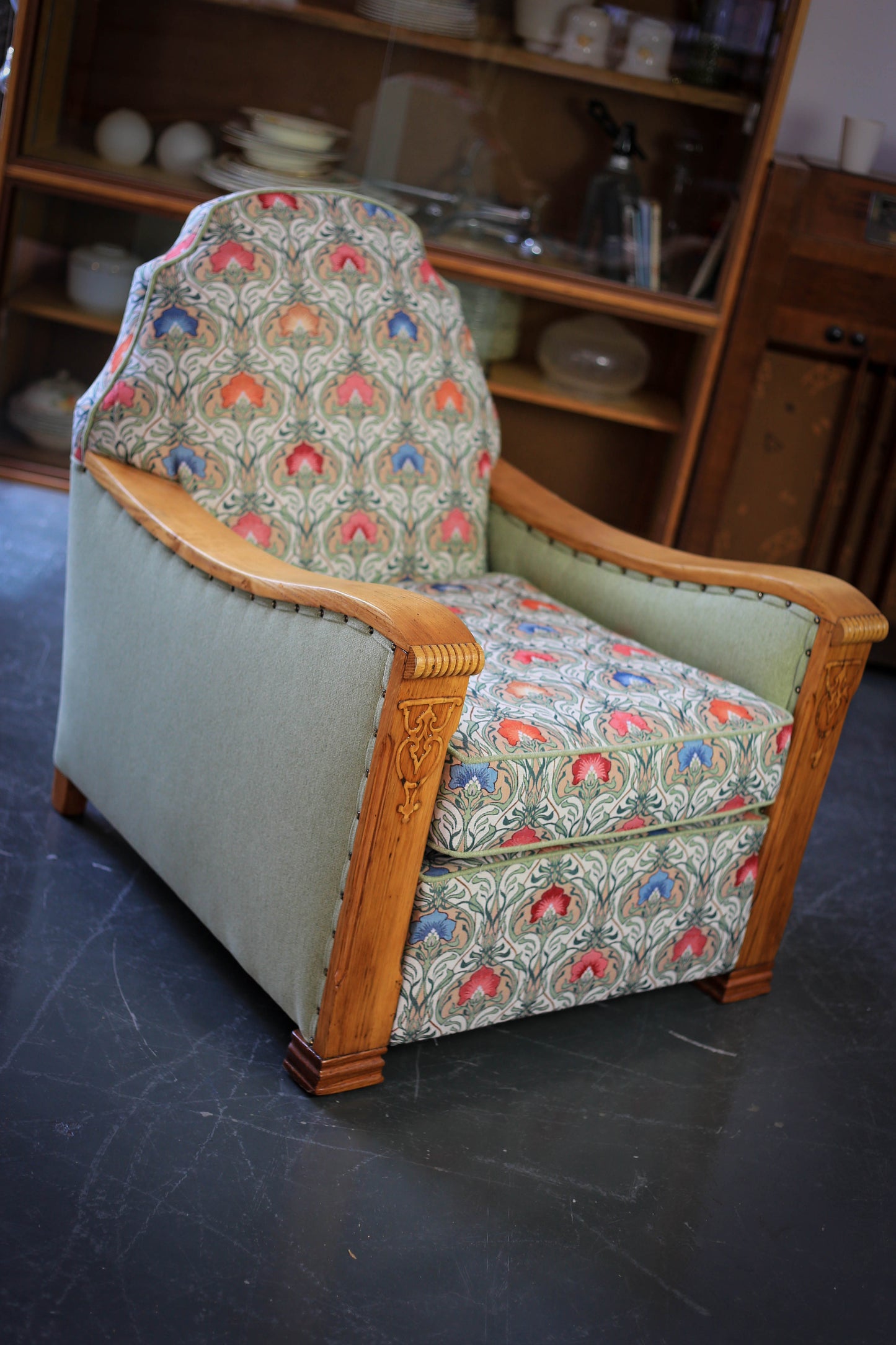 A Pair of Art Deco Armchairs