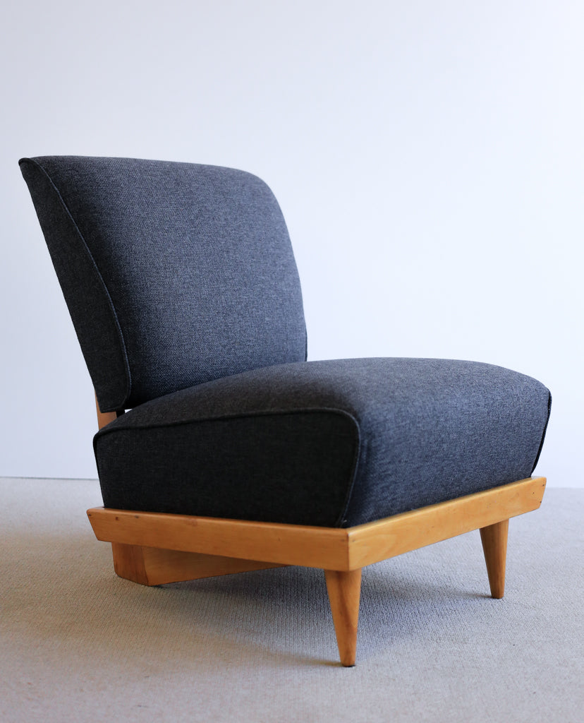 A Pair of 1950's Bakker & Steyger Slipper Chairs