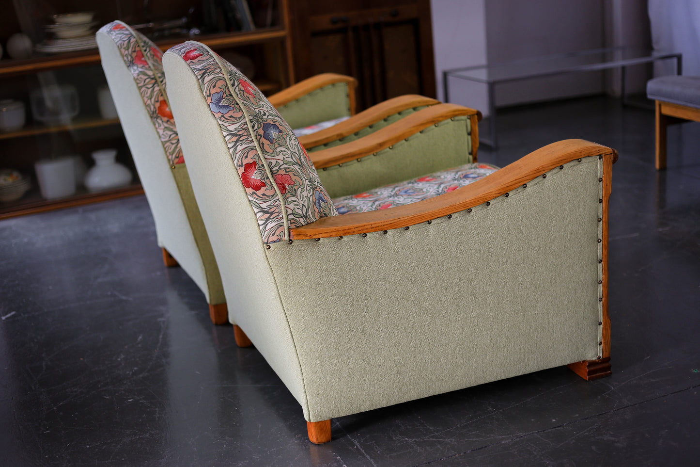 A Pair of Art Deco Armchairs