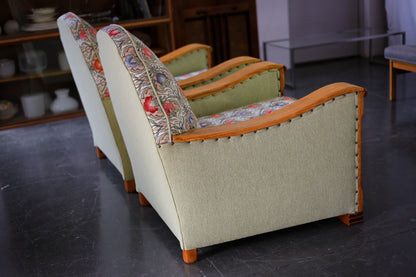 A Pair of Art Deco Armchairs