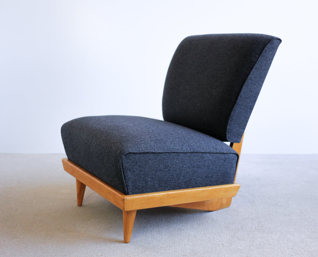 A Pair of 1950's Bakker & Steyger Slipper Chairs