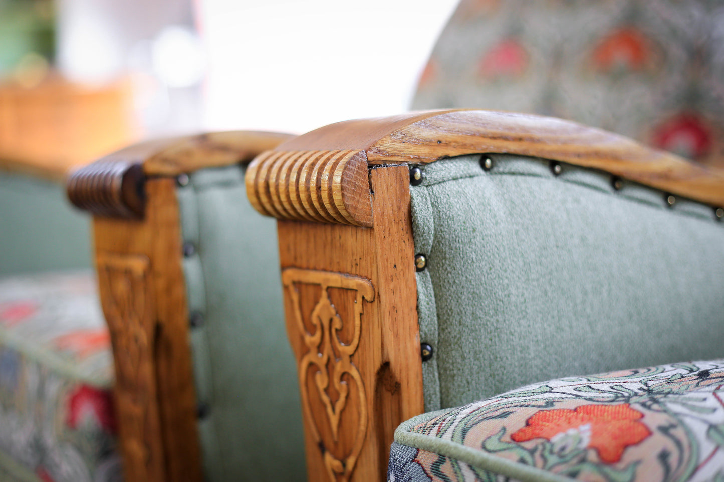 A Pair of Art Deco Armchairs