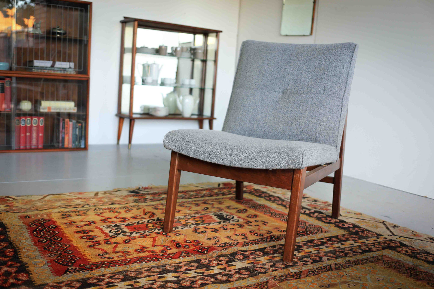 Mid-Century Modern Slipper Chair