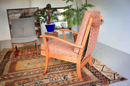 Large Hand Knotted Antique Kilim