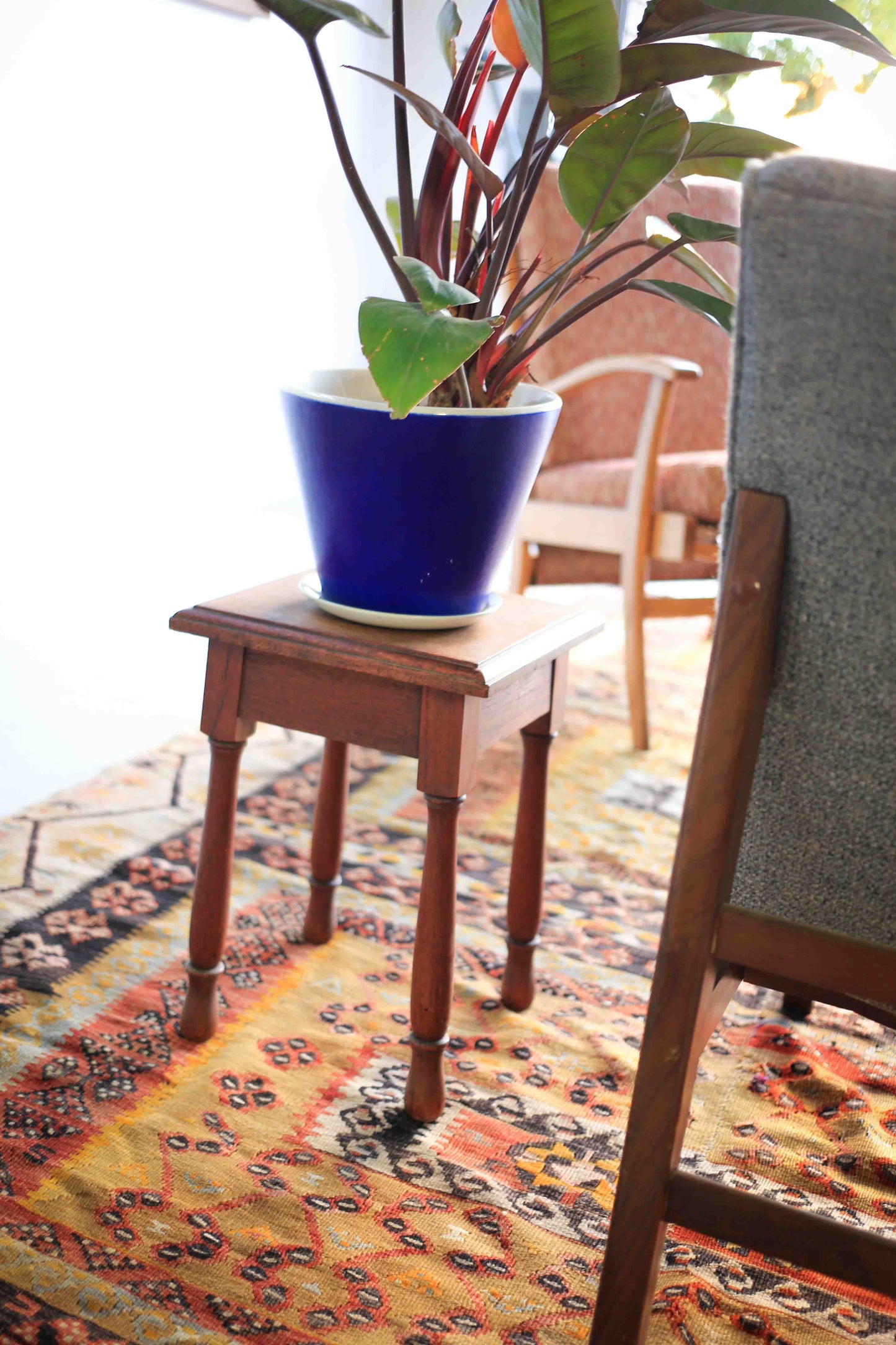 Solid Teak Side Table