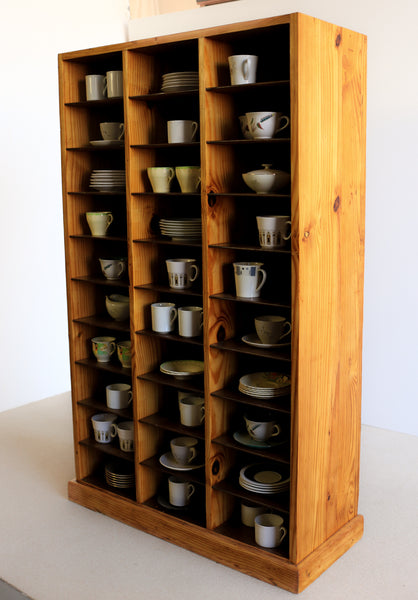 Vintage Pigeon Hole Cabinet with 30 Compartments