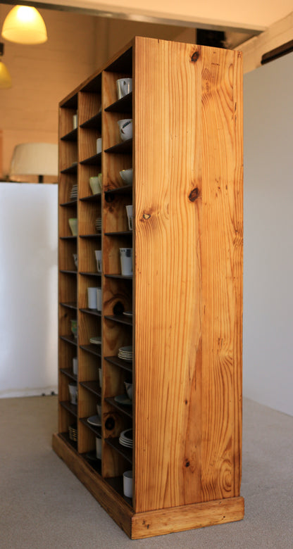 Vintage Pigeon Hole Cabinet with 30 Compartments