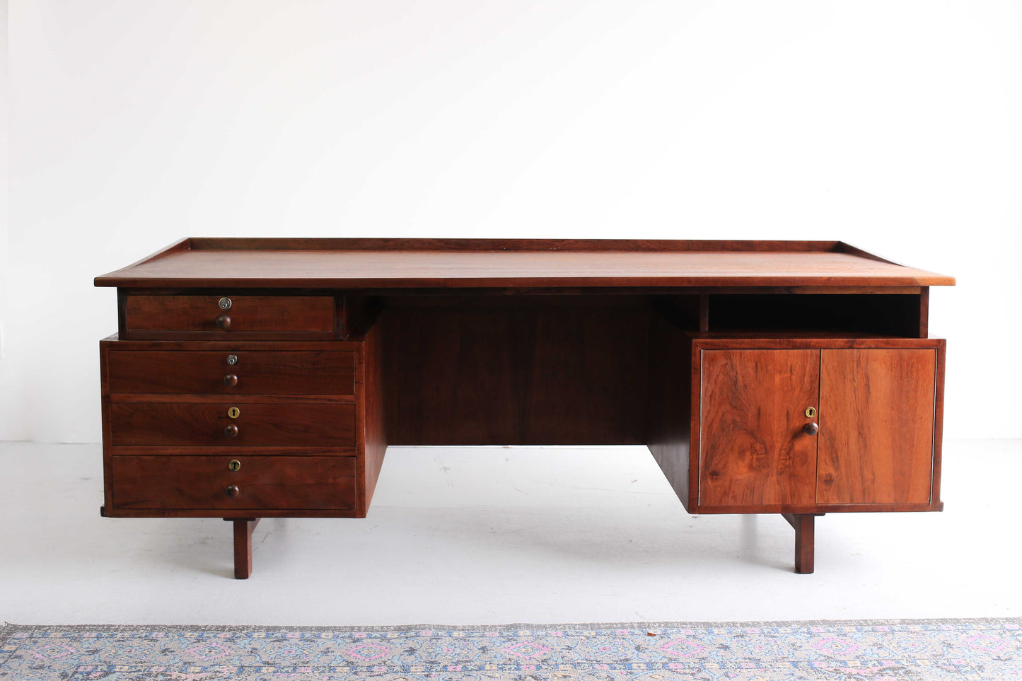 Large Modernist Executive Desk