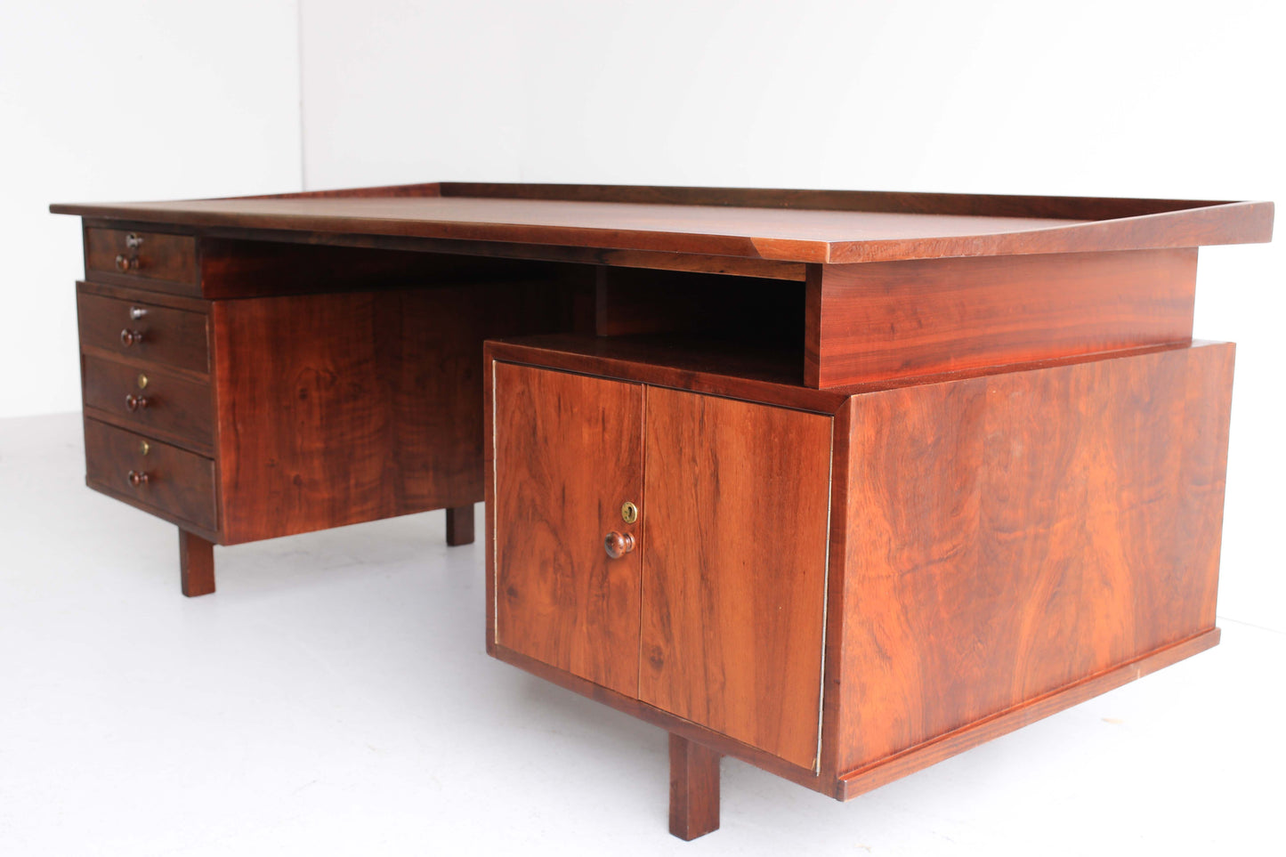 Large Modernist Executive Desk