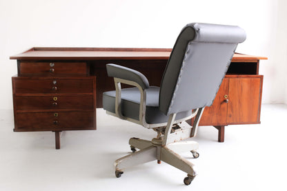 1950's Industrial Steel Office Chair