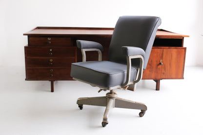 Large Modernist Executive Desk