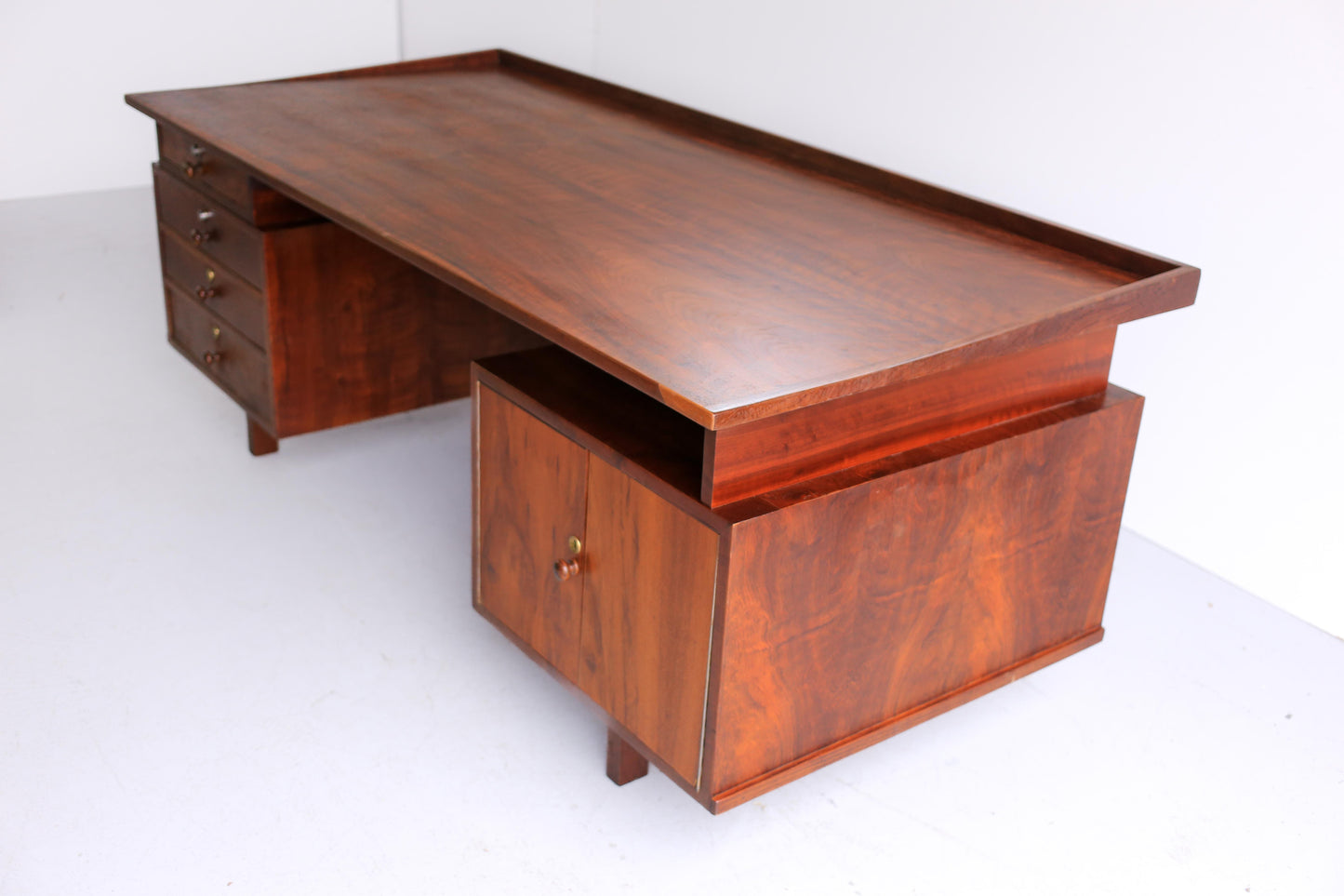Large Modernist Executive Desk