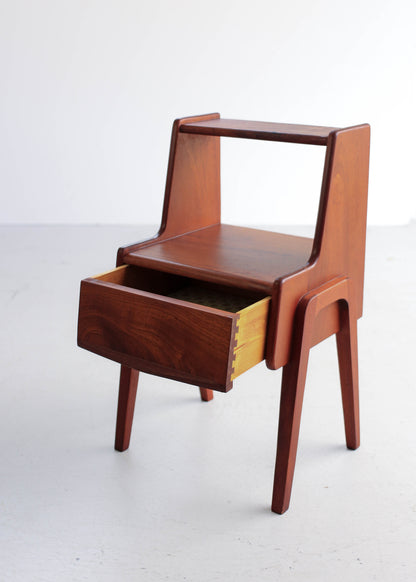 1960's Bedside Pedestal