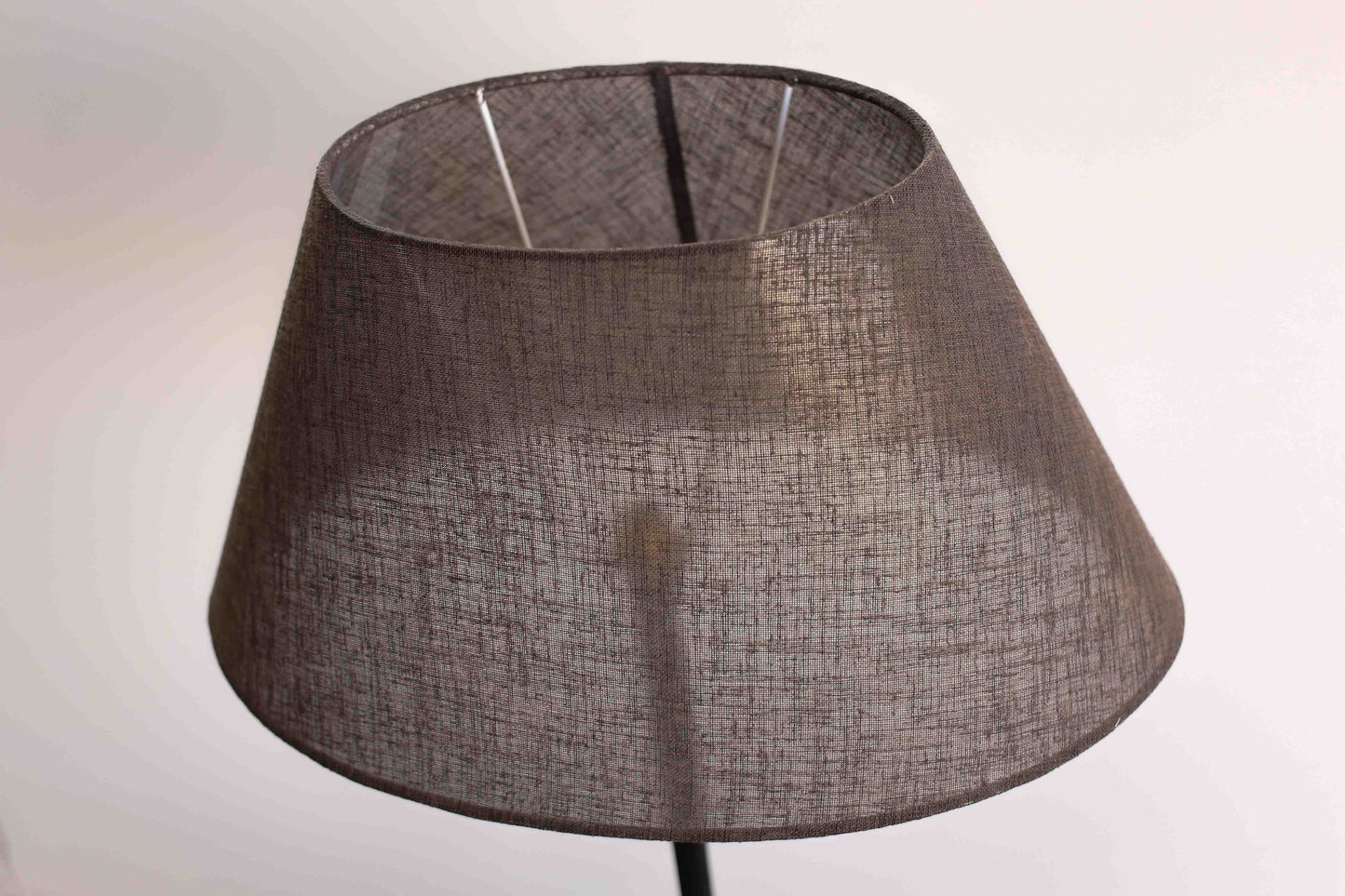 Atomic Style Side Table with Tall Lamp