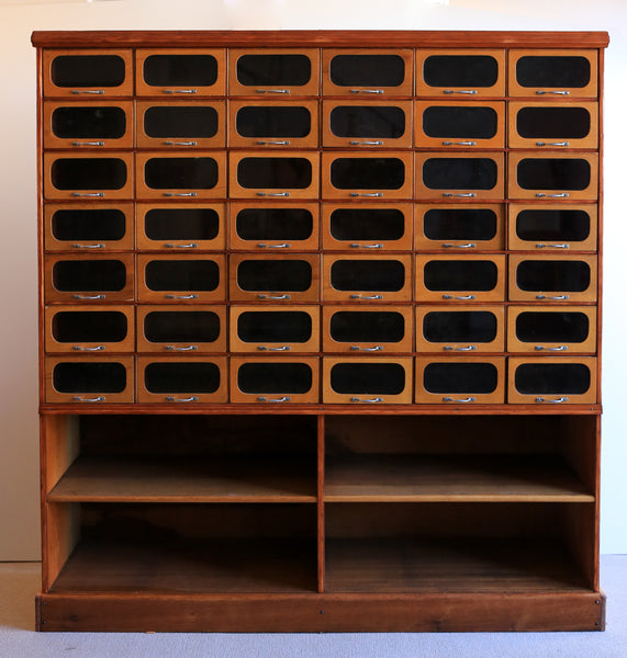 1950's Tall Haberdashery Cabinet - 42 Drawers