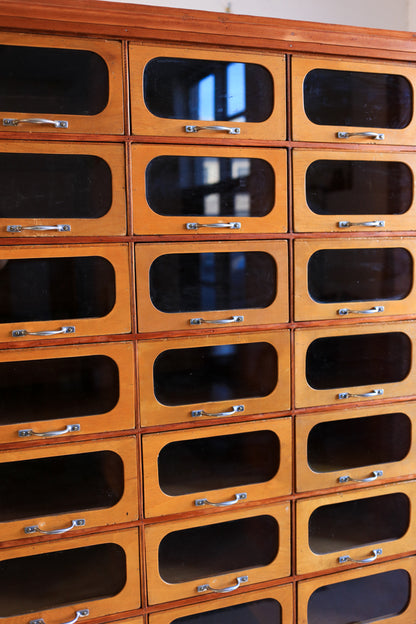 1950's Tall Haberdashery Cabinet - 42 Drawers