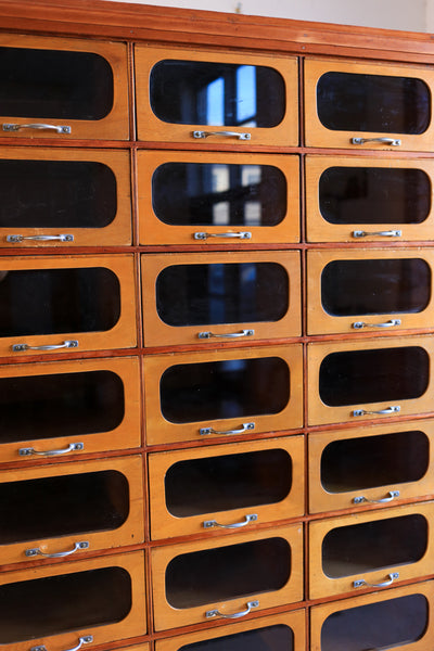 1950's Tall Haberdashery Cabinet - 42 Drawers