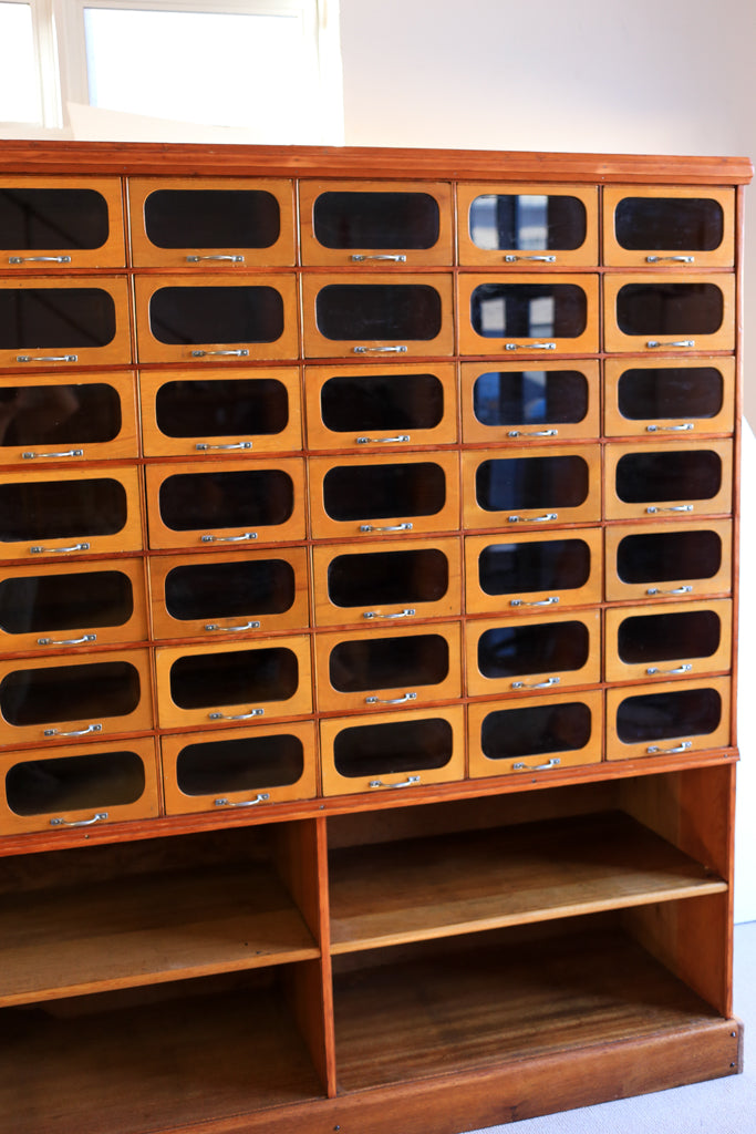 1950's Tall Haberdashery Cabinet - 42 Drawers