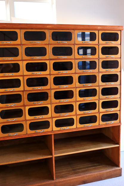 1950's Tall Haberdashery Cabinet - 42 Drawers