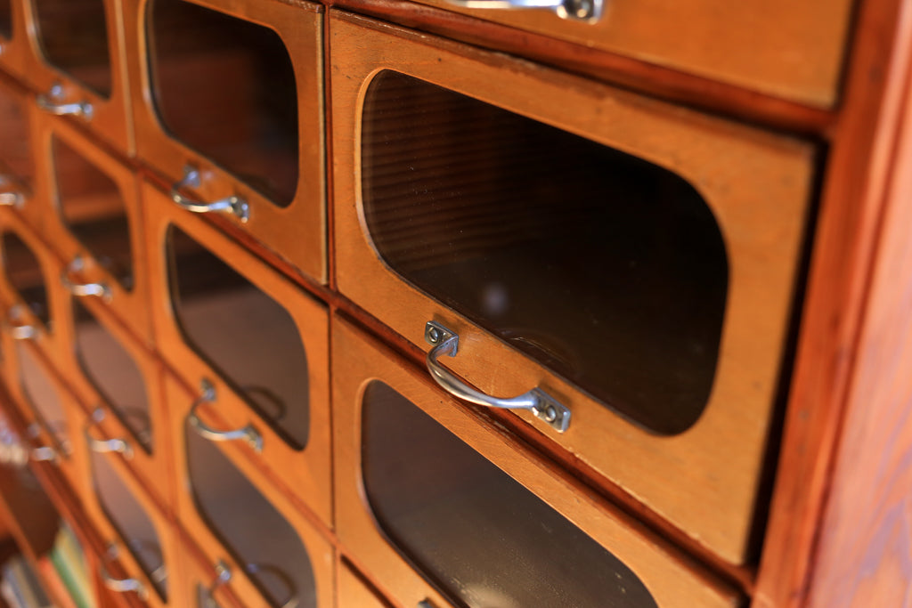 1950's Tall Haberdashery Cabinet - 42 Drawers