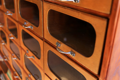 1950's Tall Haberdashery Cabinet - 42 Drawers