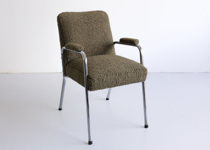 Bauhaus Chair in Woolly Hertex Upholstery
