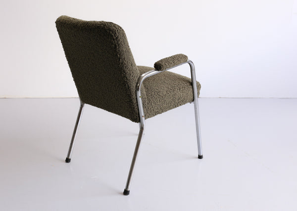 Bauhaus Chair in Woolly Hertex Upholstery